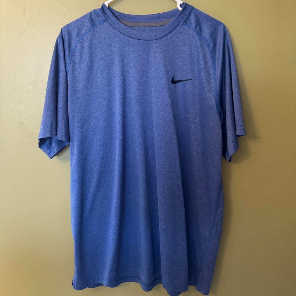 Nike Dri-Fit Training T-Shirt, Blue, Size Men's XL